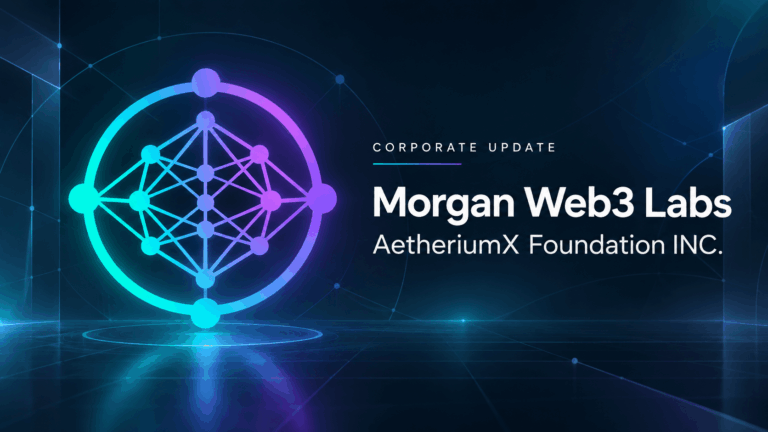 Morgan Web3 Labs Announces Corporate Transition